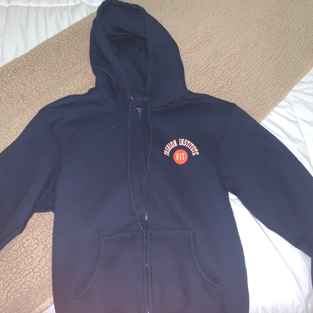 Fashion Institute of Tech zip up hoodie
